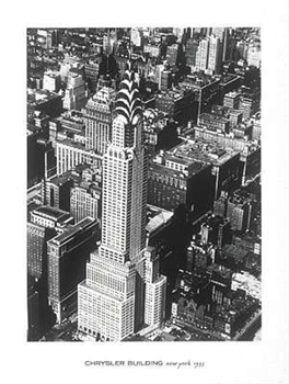 Chrysler Building - New York 1935 Print