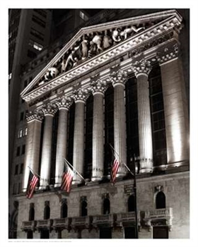 NYSE at Night by Phil Maier
