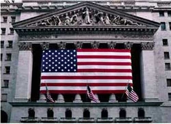 New York Stock Exchange Flag Print