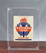 WWII Victory Loan Investor Window Sticker Display