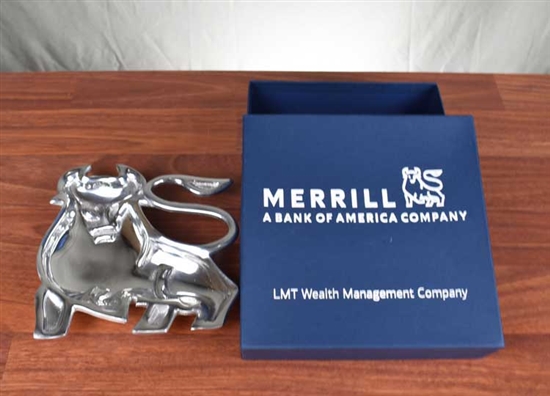 Merrill Lynch Bull Dish