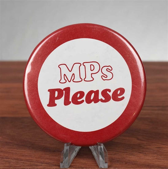 CME Trader Jacket Button -MPs Please - Margin Protection