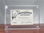 1924 Chicago Board of Trade - Railroad President Ticket