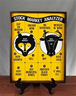 The Stock Market Analyzer Game - Vintage