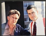 Bud & Carl Fox Wall Street Movie Promo  Poster - 1987