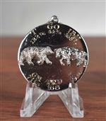 Sterling Silver Bull & Bear Charm - Vintage