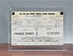 1941 NY Curb Exchange Trade Ticket - Andrews Posner & Rothschild