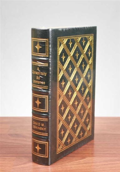 A Conspiracy So Immense by David M. Oshinsky - Easton Press Leather