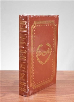 A Call To Service Signed by John Kerry - Easton Press Leather