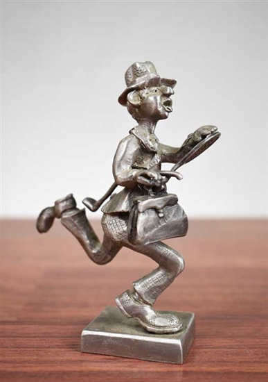 Pewter Business Man Figurine - 1977