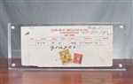 1927 EF Hutton & CO Trade Ticket - NYSE