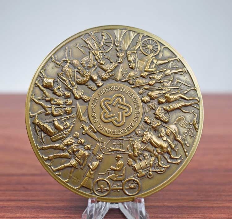 1975 NYSE American Revolution Medallion - Bronze - RARE
