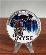 .999 Silver 200th Anniversary of the NYSE Coin