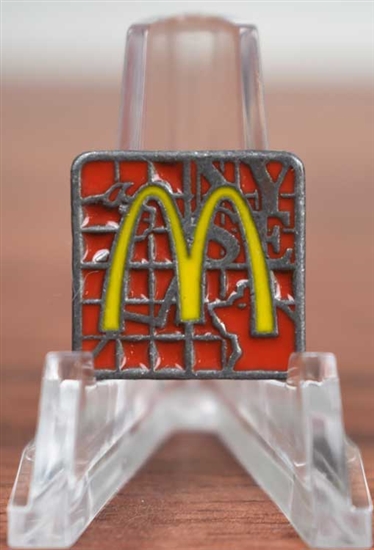 Vintage McDonalds NYSE Lapel Pin