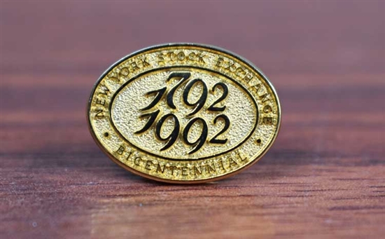 NYSE Bicentennial Lapel Pin