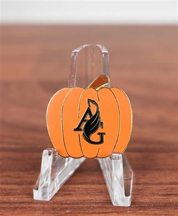 AG Edwards Lapel Pin - Pumpkin