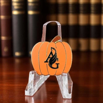 AG Edwards Lapel Pin - Pumpkin