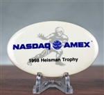 Nasdaq & Amex 1998 Heisman Trophy Button
