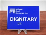 Midwest Stock Exchange Button - Chicago - Dignitary