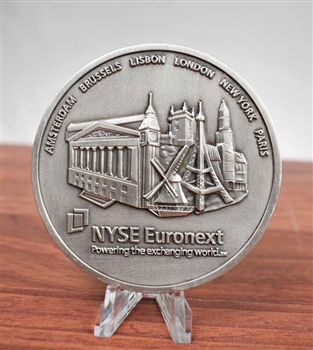 NYSE Euronext NYPD Partnership Medallion