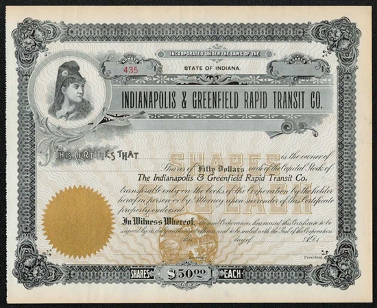Indianapolis & Greenfield Rapid Transit Co