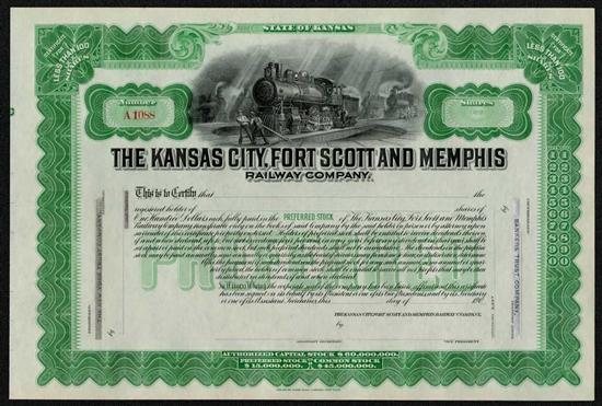 The Kansas City, Fort Scott and Memphis Railway Company