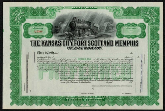The Kansas City, Fort Scott and Memphis Railway Company