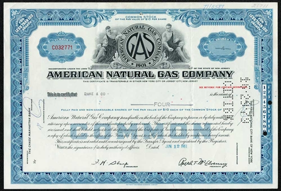 American Natural Gas Company - Blue