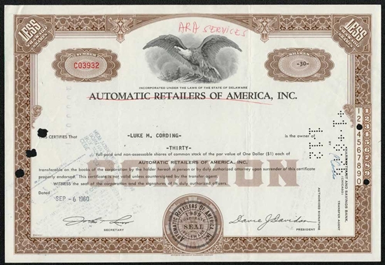 Automatic Retailers of America, Inc. - Brown