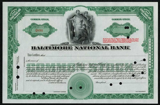 Baltimore National Bank