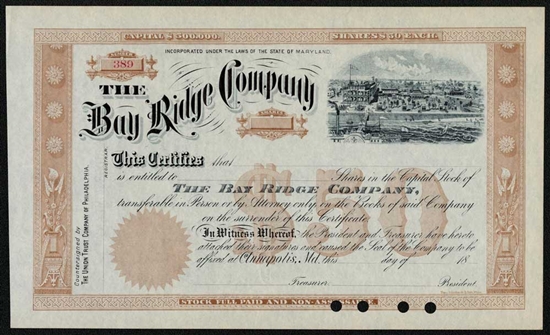 The Bay Ridge Company - 1800s