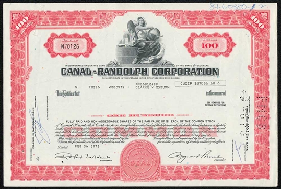 Canal-Randolph Corporation - Red