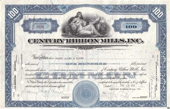 Century Ribbon Mills, Inc - Blue
