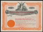 Charleston Paper & Stationary Co - Unissued