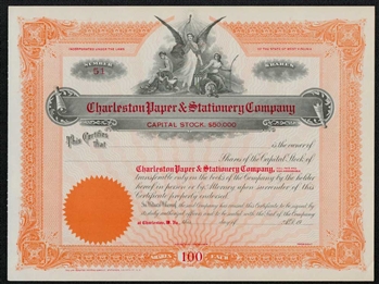 Charleston Paper & Stationary Co - 1910s