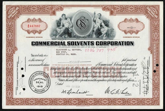 Commercial Solvents Corp - Brown
