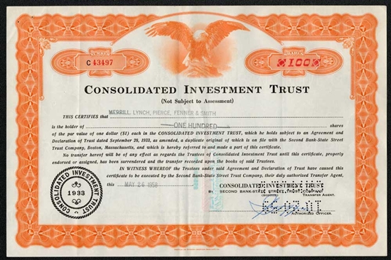 Consolidated Investment Trust