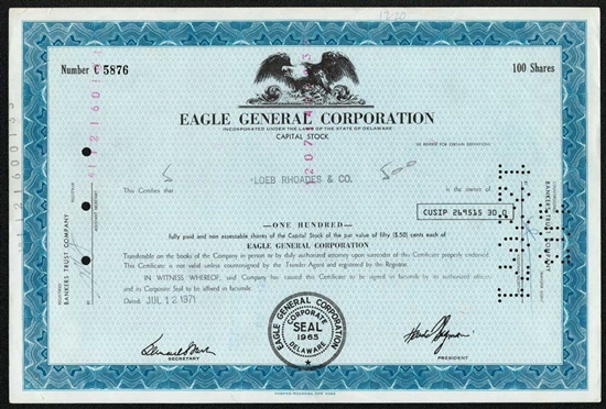 Eagle General Corp - Blue