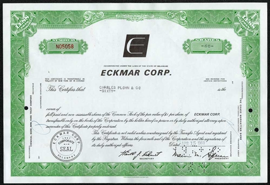 Eckmar Corp - Green