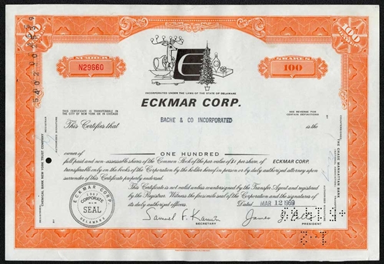 Eckmar Corp - Christmas Theme