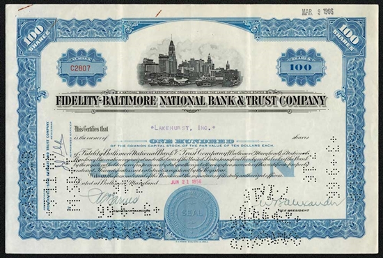 Fidelity-Baltimore National Bank & Trust Co