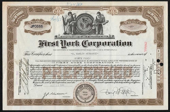 First York Corporation - Brown