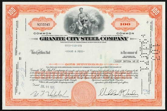 Granite City Steel Company - Orange