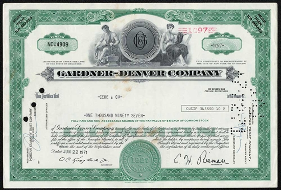 Gardner-Denver Company - Green