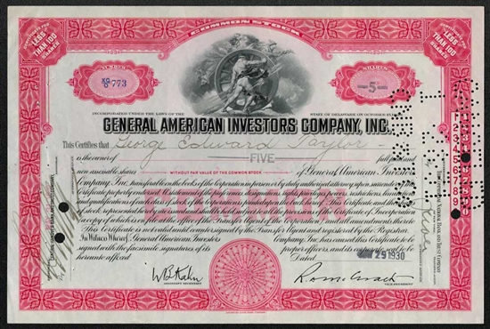 General American Investors Company, Inc. - Red