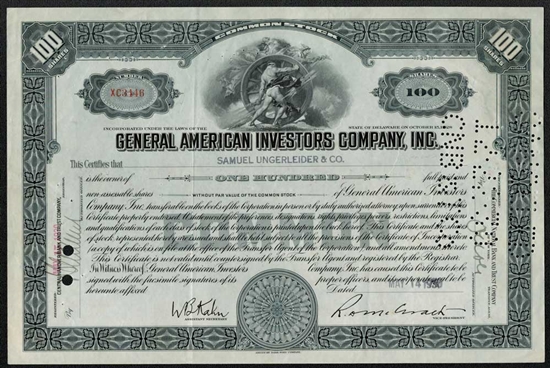 General American Investors Company, Inc. - Black