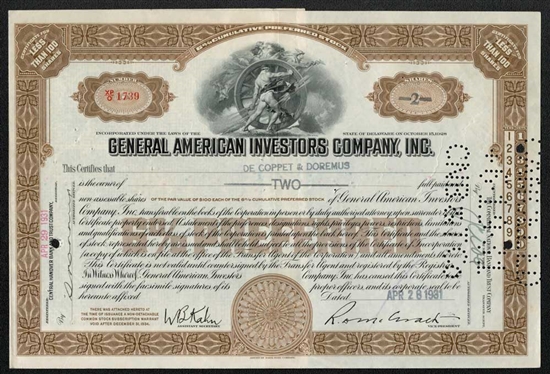 General American Investors Company, Inc. - Brown