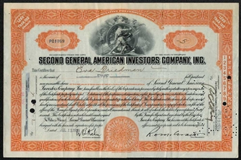 Second General American Investors CO - 1929