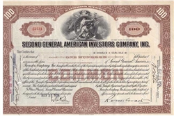 Second General American Investors CO - Brown