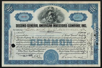 Second General American Investors CO - Blue